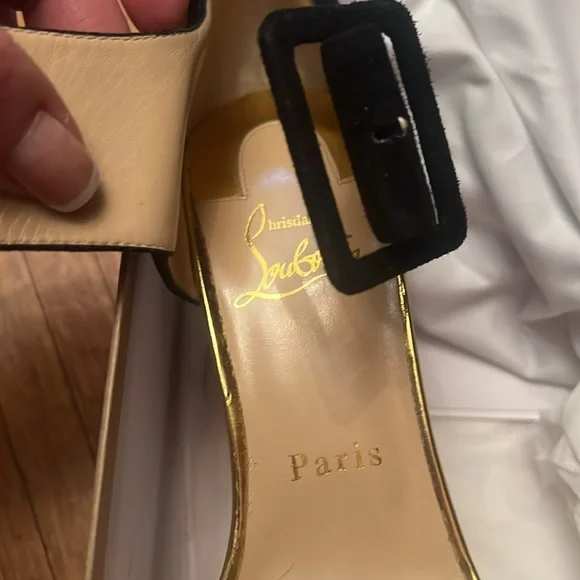 Christian Louboutin heel snake shoes Italy Size 38 . 100% Authentic multi color - Picture 8 of 12